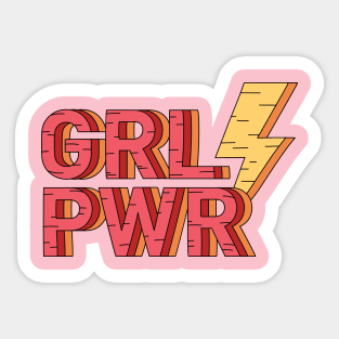 Girl Power Sticker